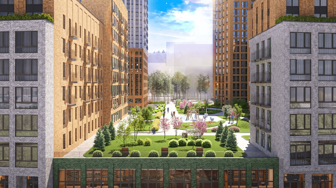 Зеленый город