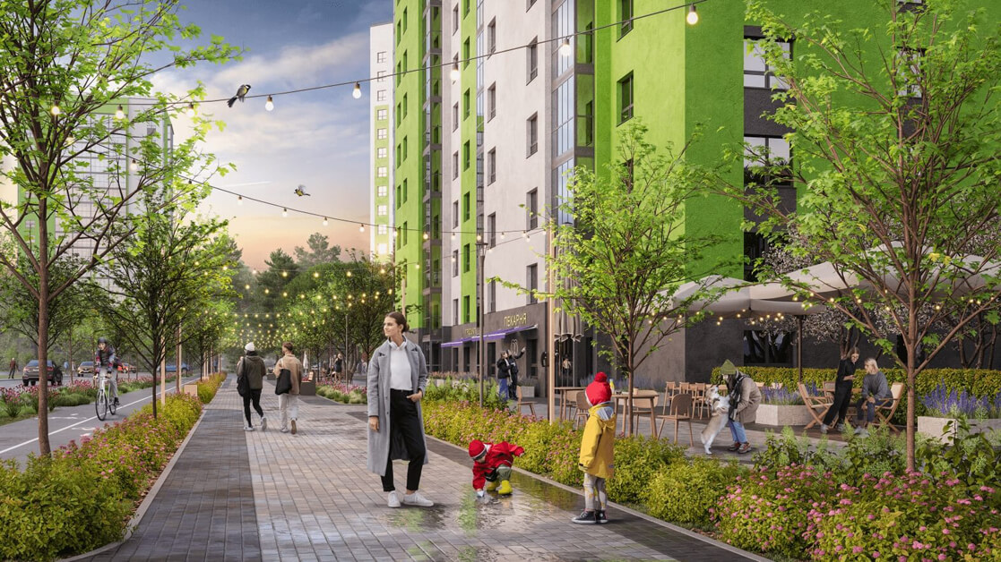 Эко-квартал на Кедровой